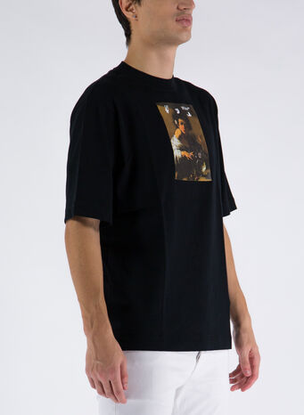T-SHIRT CARAVAGGIO BOY SKATE, 1084BLACKMULTI, small