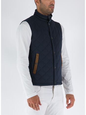 GILET IMBOTTITO PHILIPPE, C336 NAVY BLAZER, small