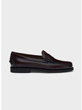 MOCASSINO DAN PO IN PELLE, 903 BROWN BURGUNDY, thumb