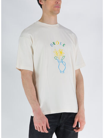 T-SHIRT POT DE FLEURS, CM CREAM, small