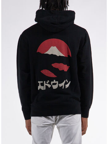 FELPA HOODIE KAMIFUJI, 89.67 BLACK, small