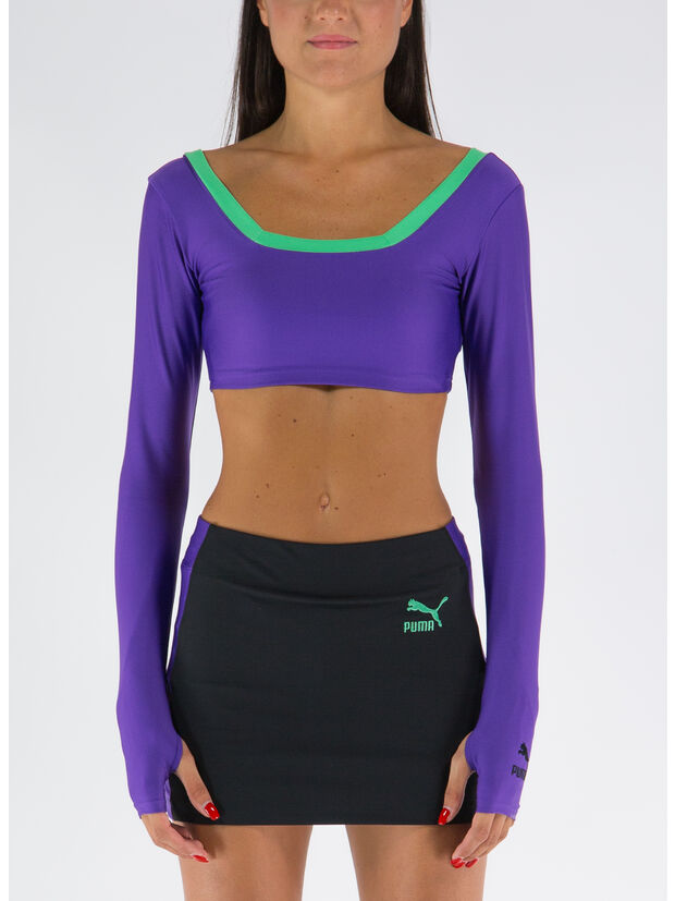 TOP A MANICHE LUNGHE PUMA x DUA LIPA, 90 ROYAL PURPLE, large