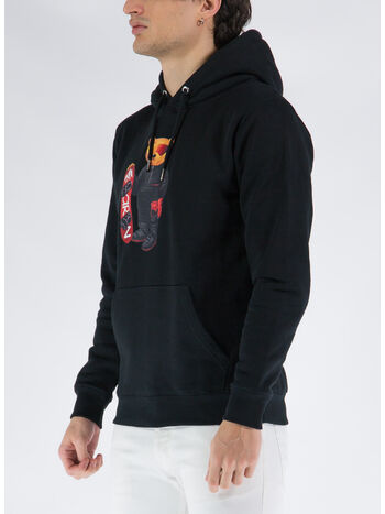 FELPA ORAGNIC FILOU, 01 BLACK, small