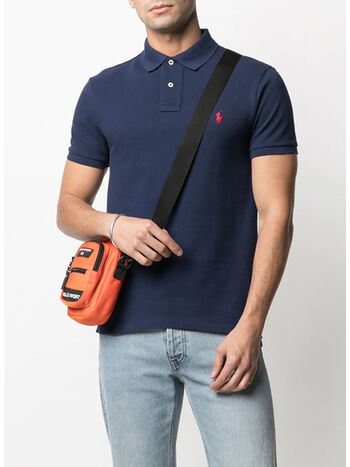 POLO A MANICHE CORTE, NEWPORT NAVY, small