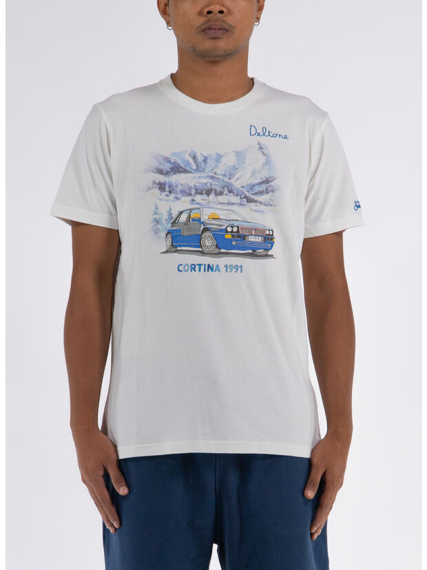 T-SHIRT LANCIA WINTER, 10884E WHITE, large