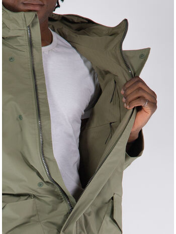 CAPPOTTO PARKA RIP-STOP, 228 VERDE SALVIA, small