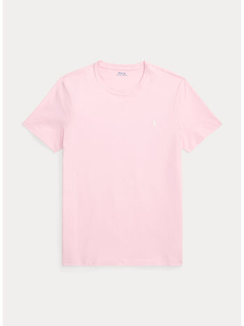 T-SHIRT IN JERSEY CUSTOM SLIM-FIT, GARDEN PINK/C1730, small