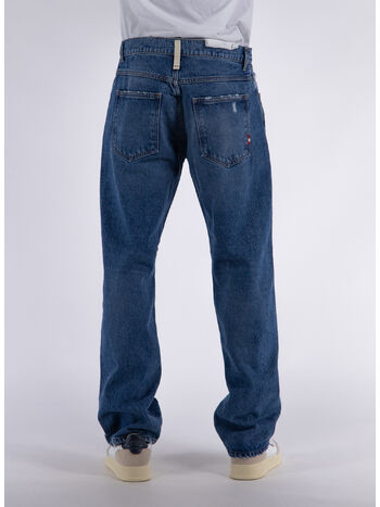 JEANS JAMES DIRTY USED DENIM, 999 BLACK, small