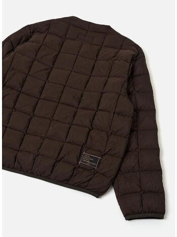 CARDIGAN DOWN, BROWN, small