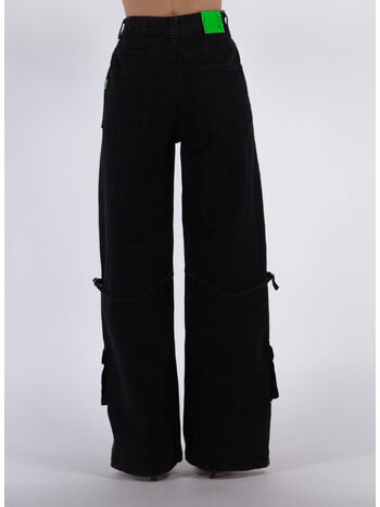 JEANS WYNONA CARGO, L0806 BLACK STONE, small