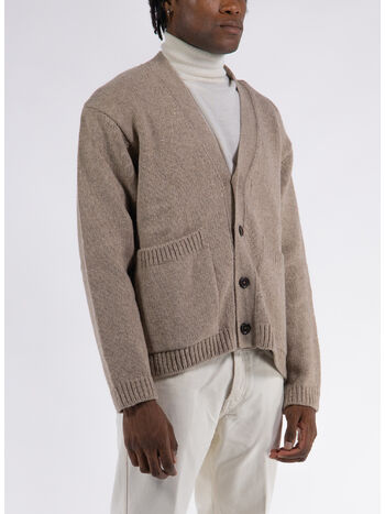 CARDIGAN LANGDALE, OATMEAL, small