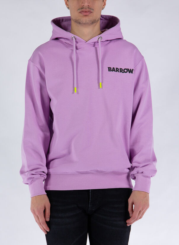 BARROW FELPA CON CAPPUCCIO Rosa Uomo Selecteur