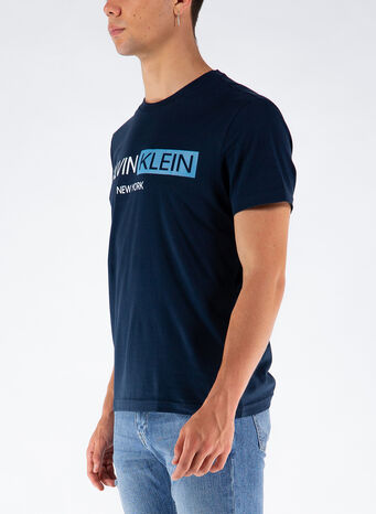 T-SHIRT IN COTONE BIOLOGICO CON LOGO, DW4, small