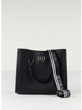 BORSA FLAT WOOD MEDIUM, BLACK / METEORITE, thumb