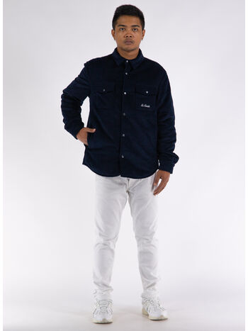 CAMICIA CHALET, 00466E BLUE NAVY, small
