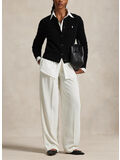 CARDIGAN A TRECCE IN LANA E CASHMERE, POLO BLACK, thumb