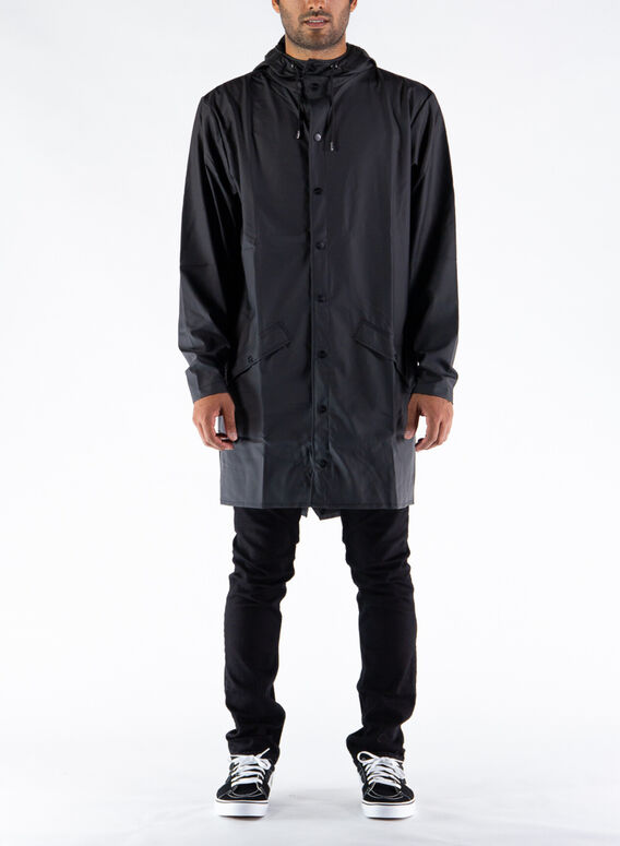 GIUBBOTTO LONG JACKET, 01BLACK, medium