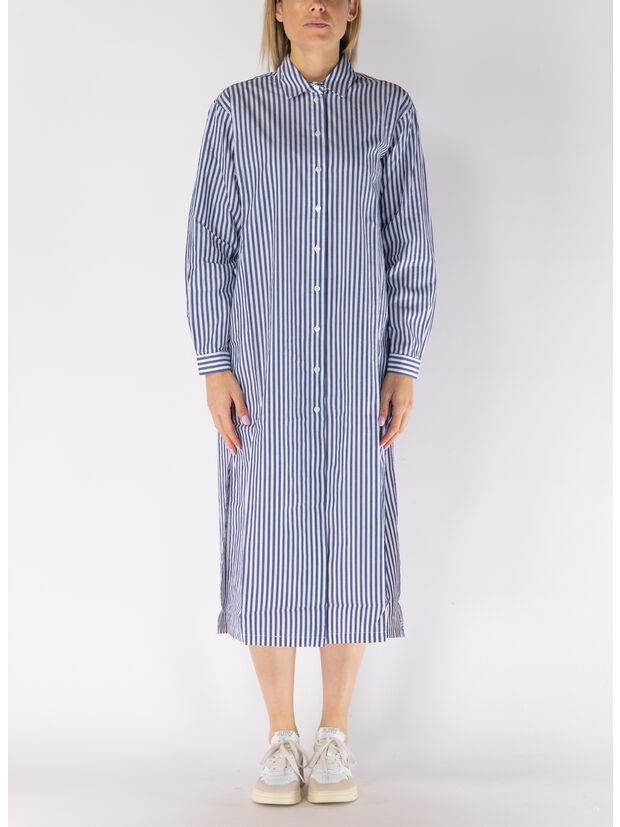 ABITO A CAMICIA ADELINE COTTON STRIPES, 06508H 61 LUX EMB, large