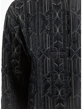 GIUBBOTTO MONOGRAM QUILTED, 1103 ANTHRACITE), small
