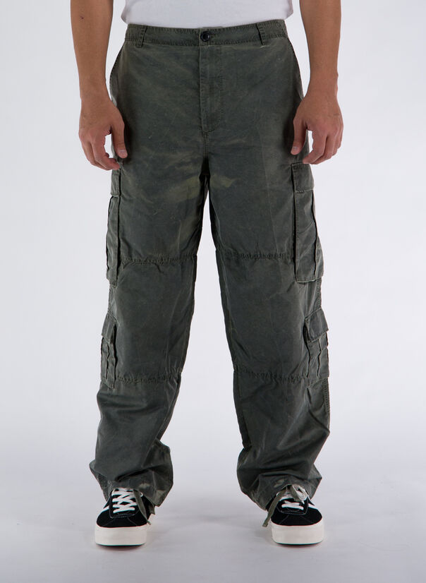 PANTALONI DYED NYLON SURPLUS CARGO, OLIVE, large
