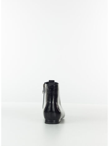 STIVALETTO IN NAPPA CON PUNTA IN METALLO, Z99 BLACK, small