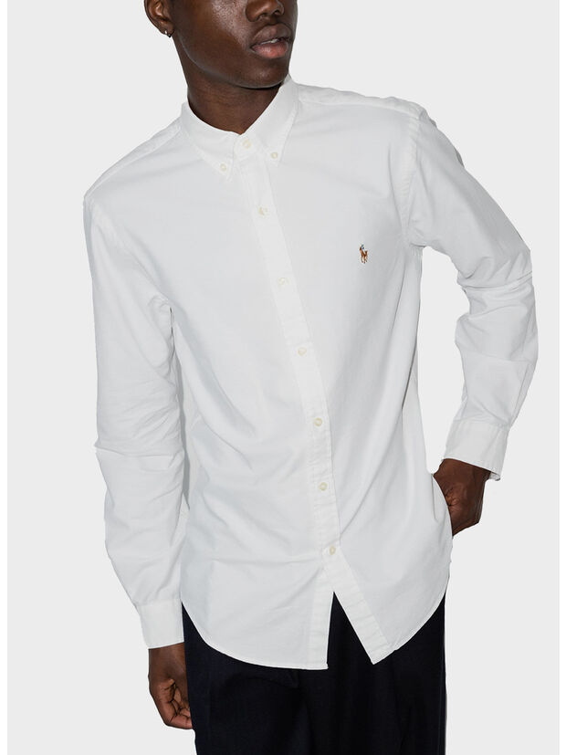 CAMICIA OXFORD, BSR WHITE, large