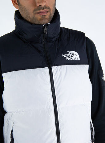 GILET IN PIUMINO RETRO NUPTSE VEST, FN4TNFWHITE, small