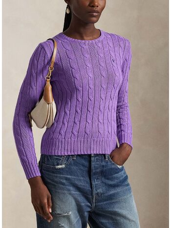 MAGLIONE GIROCOLLO JULIANNA, SPRING VIOLET, small