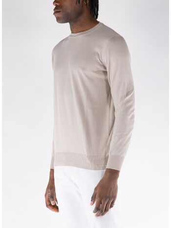 MAGLIONE GIROCOLLO, 16 SABBIA, small