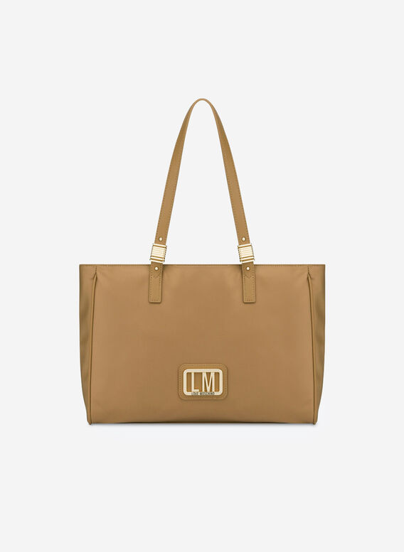 BORSA SHOPPER, 104BEIGE, medium