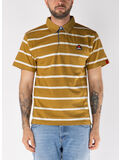 POLO A RIGHE IN JERSEY, 225 KHAKI, thumb