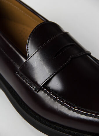 MOCASSINO RYAN BRUSHED POLARIS, 903BROWNBURGUNDY, small