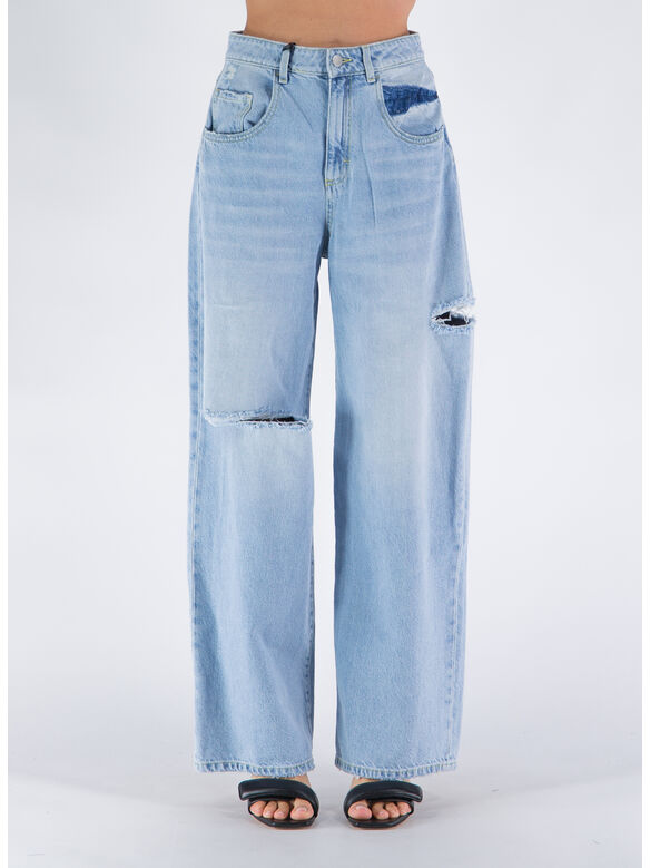 JEANS AMPIO VITA MEDIA DENIM, ID706 LIGH, medium