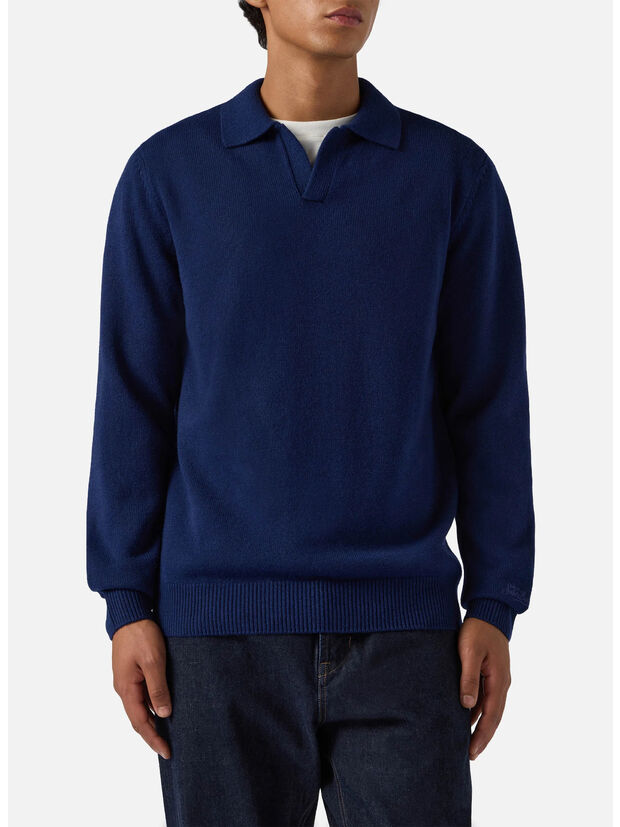 MC2COV0009M MAGLIONE COVENT WOOL, 00017I 61BLUENAVY, large
