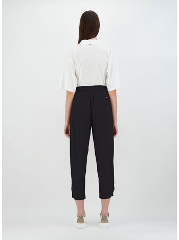PANTALONE IN NYLON, 9300 NERO, small