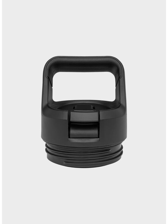 RAMBLER BOTTLE STRAW CAP V3, BLACK, medium