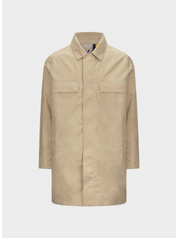 GIACCA POIR 3L POPLIN, AZI BEIGE ROPE - BEIGE LT, small