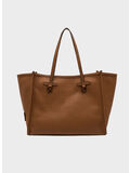 BORSA TOTE IN PELLE, 206 CUOIO, thumb