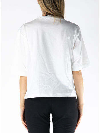 T-SHIRT SHORTSLEEVE LOGO PRINTED, 1101 BIANCO OTTICO, small