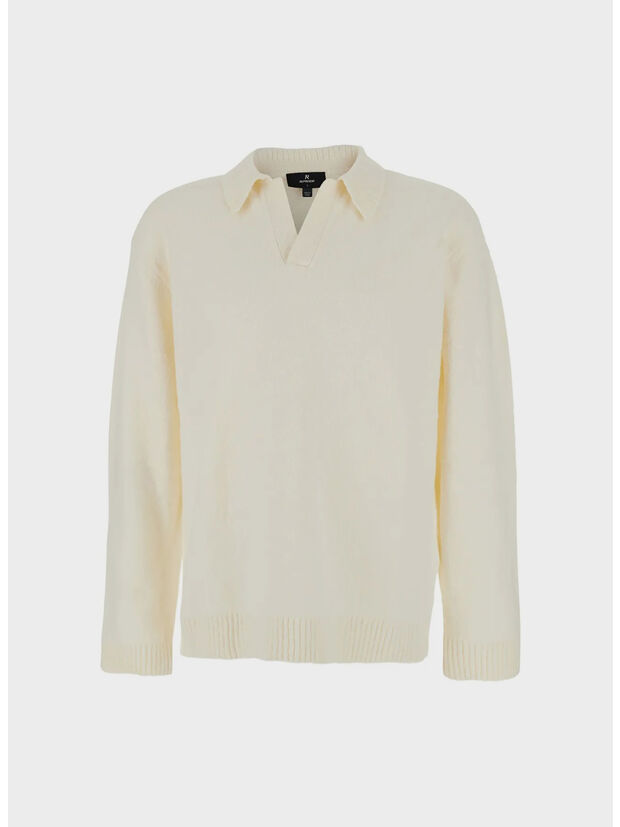 POLO IN MAGLIA, 27 AGED WHITE, large