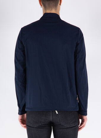 GIACCA WINDBREAKER BARRA, NAVY, small