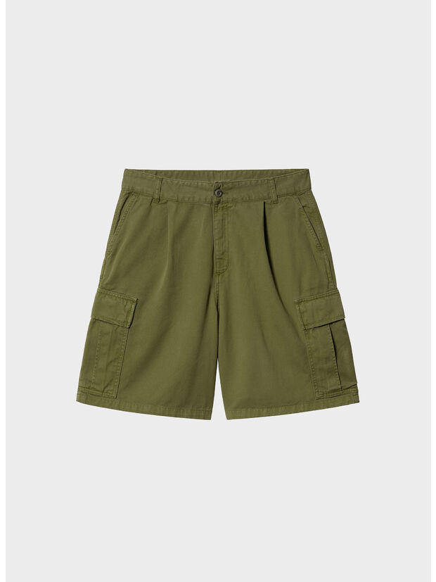 BERMUDA COLE CARGO SHORT, 1D0GD KIWI GARMNET DYED, large