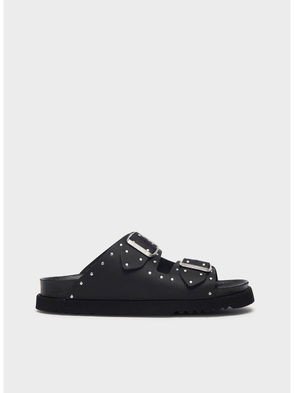 SANDALO SABOT BEATRIZ, BLACK, medium