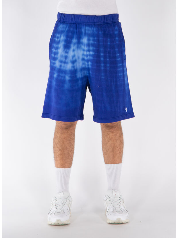 SHORTS OVERSIZE AOP SOUNDWAVES, 4501 BLUE WHITE, large