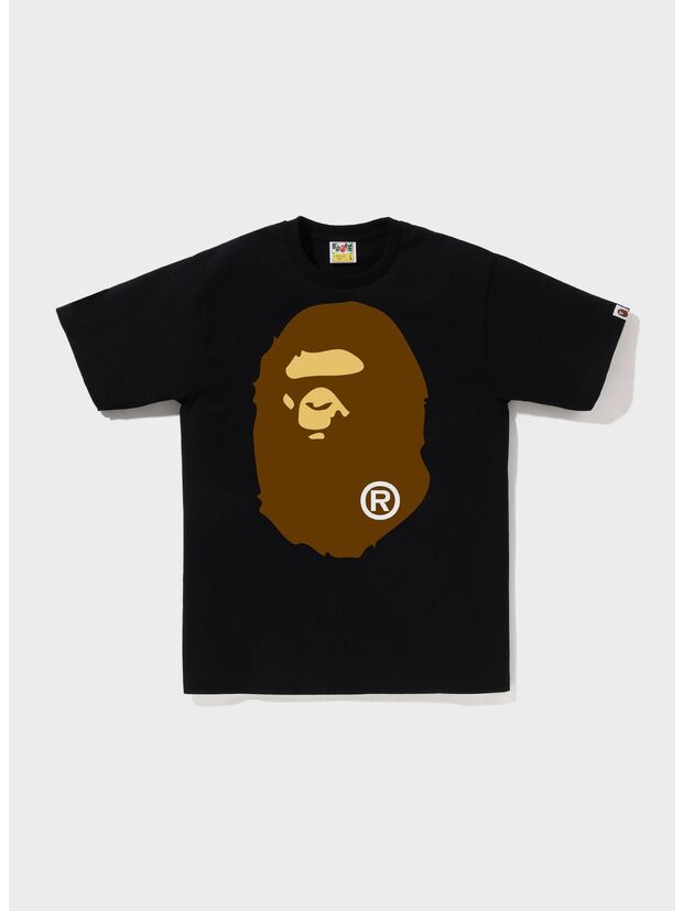 T-SHIRT BIG APE HEAD, BLACK, large