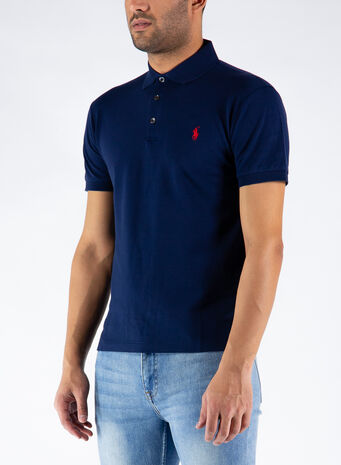 POLO A MANICHE CORTE, FRENCHNAVY, small