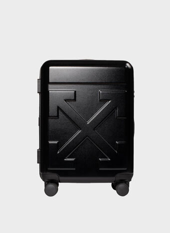 TROLLEY ARROWS SUITCASE, 1000BLACK, small