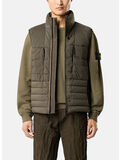 FELPA GIROCOLLO BRUSHED ORGANIC COTTON FLEECE, V0054 MILITARY GREEN, thumb