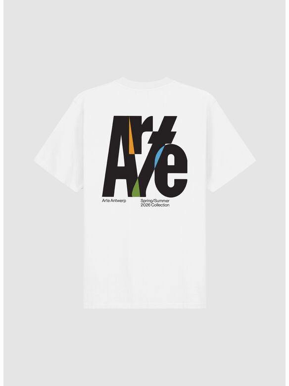 T-SHIRT BIG LOGO, 100 WHITE, medium