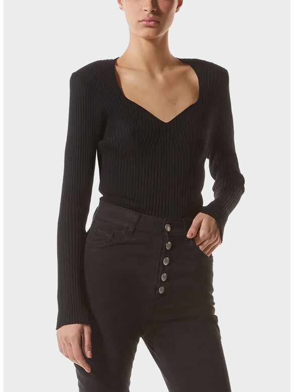 MAGLIA DOWNTOWN, 0002 NERO, medium